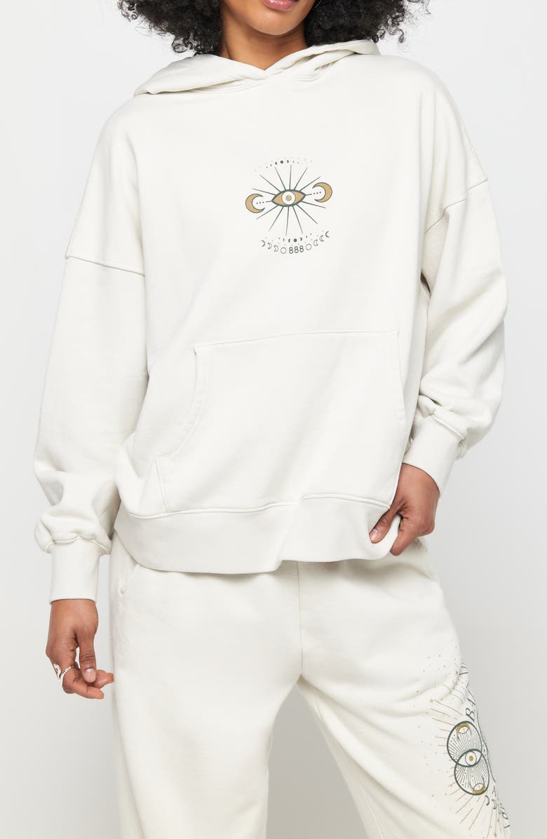 Spiritual Gangster 888 Balance Cotton Graphic Hoodie, Main, color, 