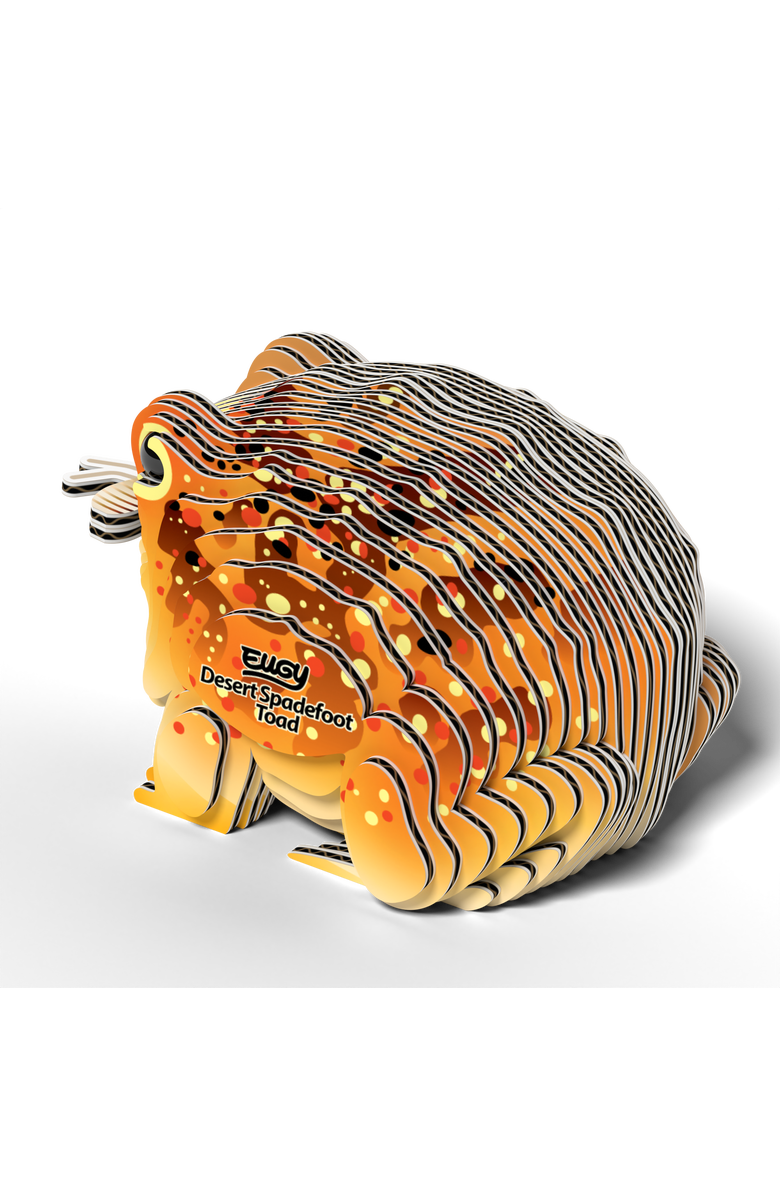 Eugy Puzzles Desert Spadefoot Toad 3D Puzzle, Alternate, color, NO COLOR