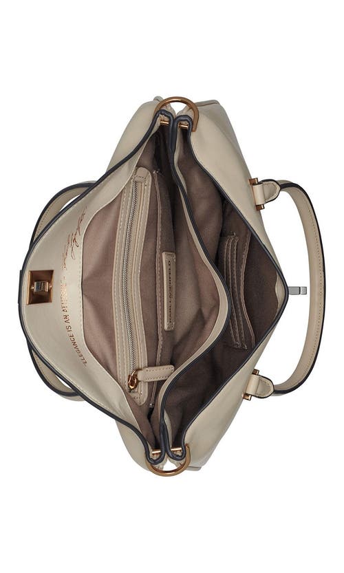 Karl Lagerfeld Paris Nadine Satchel In Brie