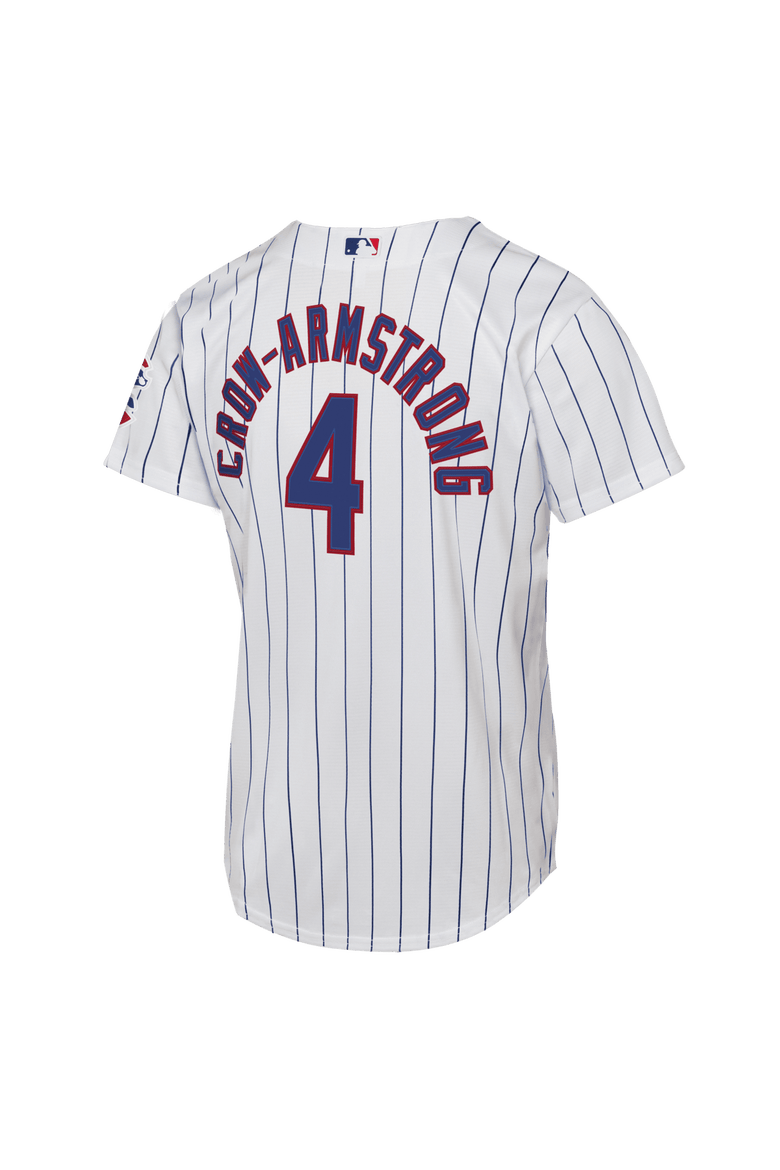 Youth Nike Pete Crow-Armstrong White Chicago Cubs Home Stadium Jersey, Alternate, color, White