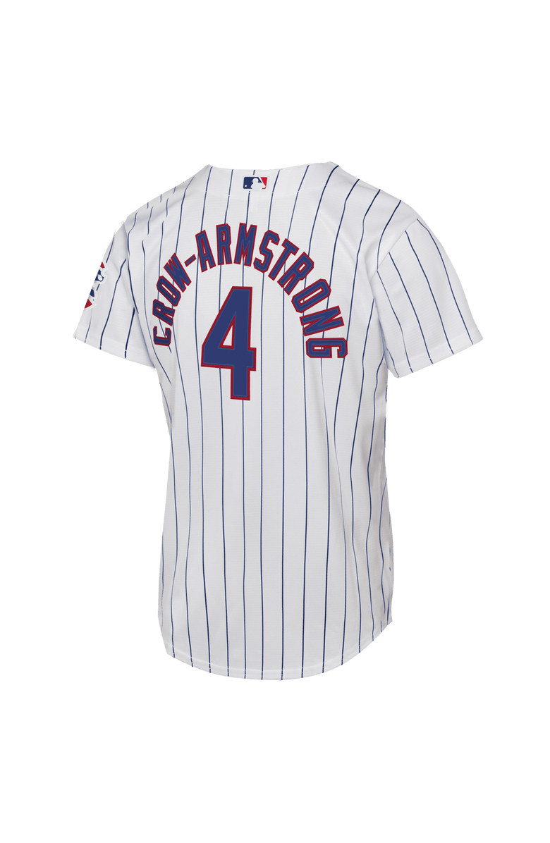 Nike Youth Nike Pete Crow-Armstrong White Chicago Cubs Home Stadium Jersey, Alternate, color, White