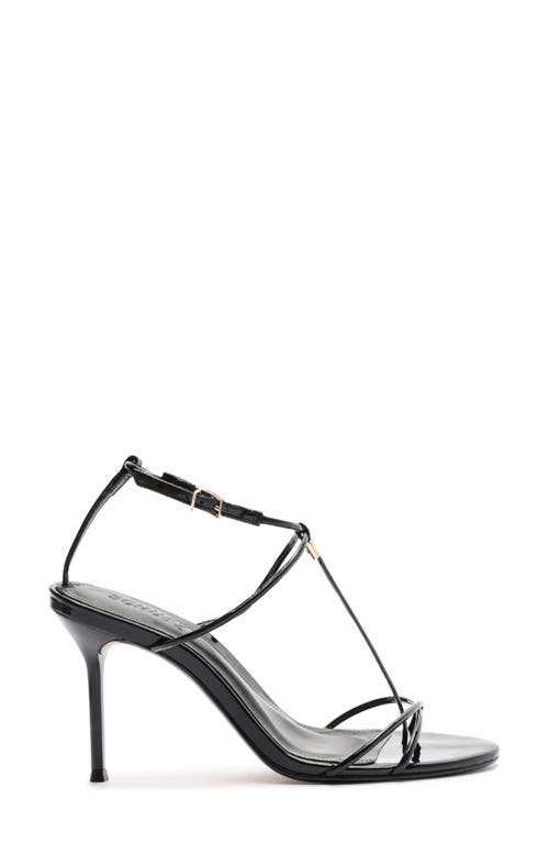 Schutz Jules Ankle Strap Sandal In Black