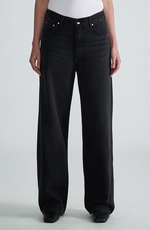 Nella Drawstring High Waist Jeans