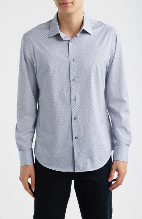 James OoohCotton® Dot Print Button-Up Shirt