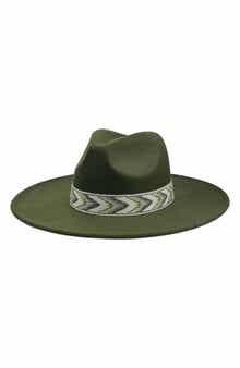 MARCUS ADLER Wide Brim Felt Panama Hat