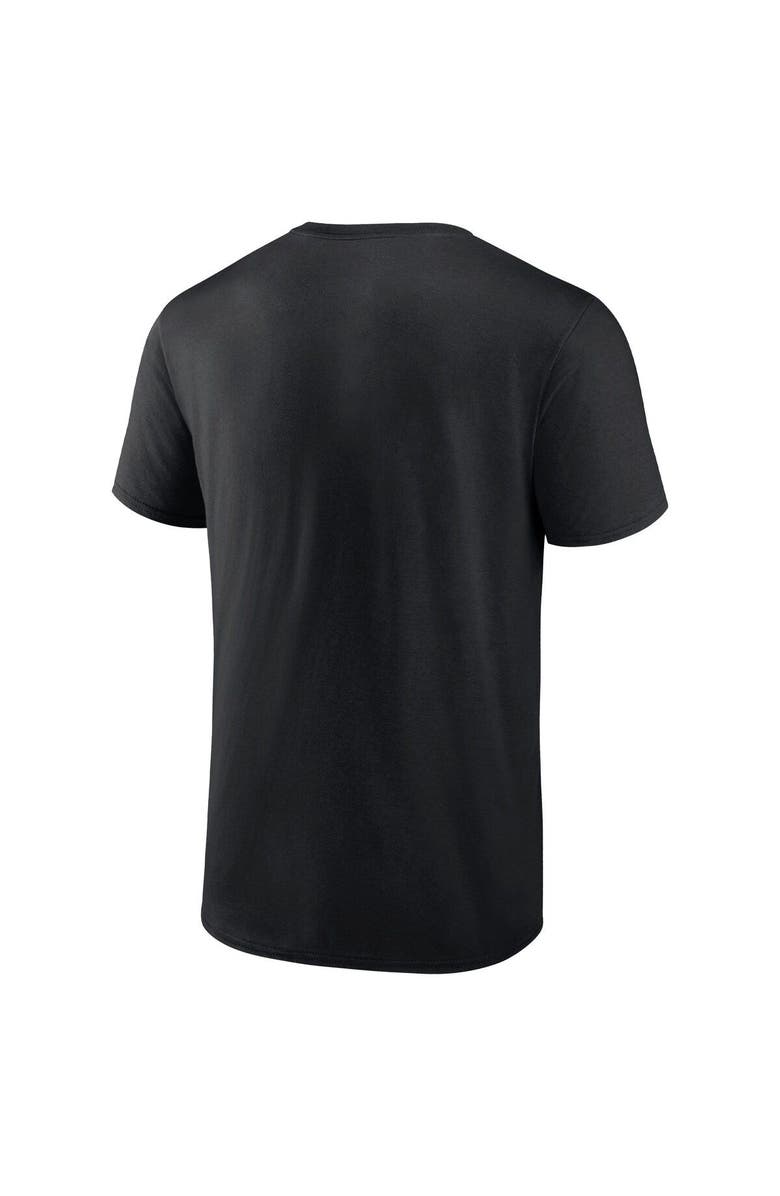 FANATICS Men's Fanatics Branded Black Pittsburgh Steelers Heavy Hitter T-Shirt, Alternate, color, 