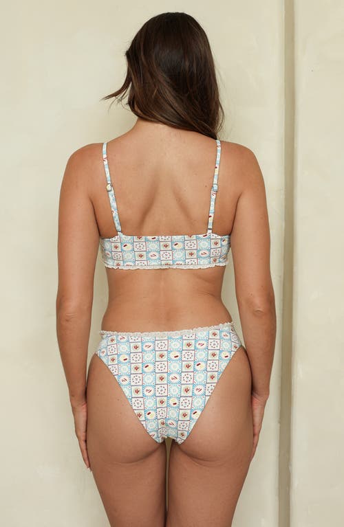 Dippin Daisys Nocturnal Cheeky Bikini Bottom In Multi