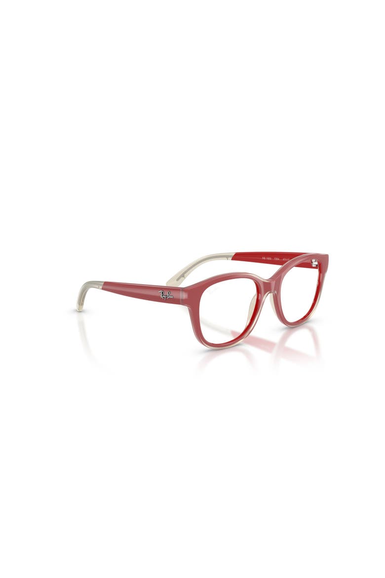 44mm Square optical glasses, Alternate, color, Red