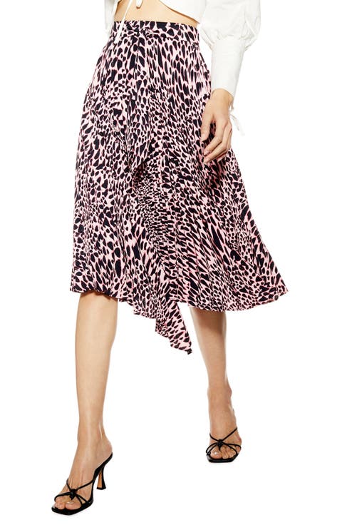 Taylor Pleat Midi Skirt (Regular & Petite)