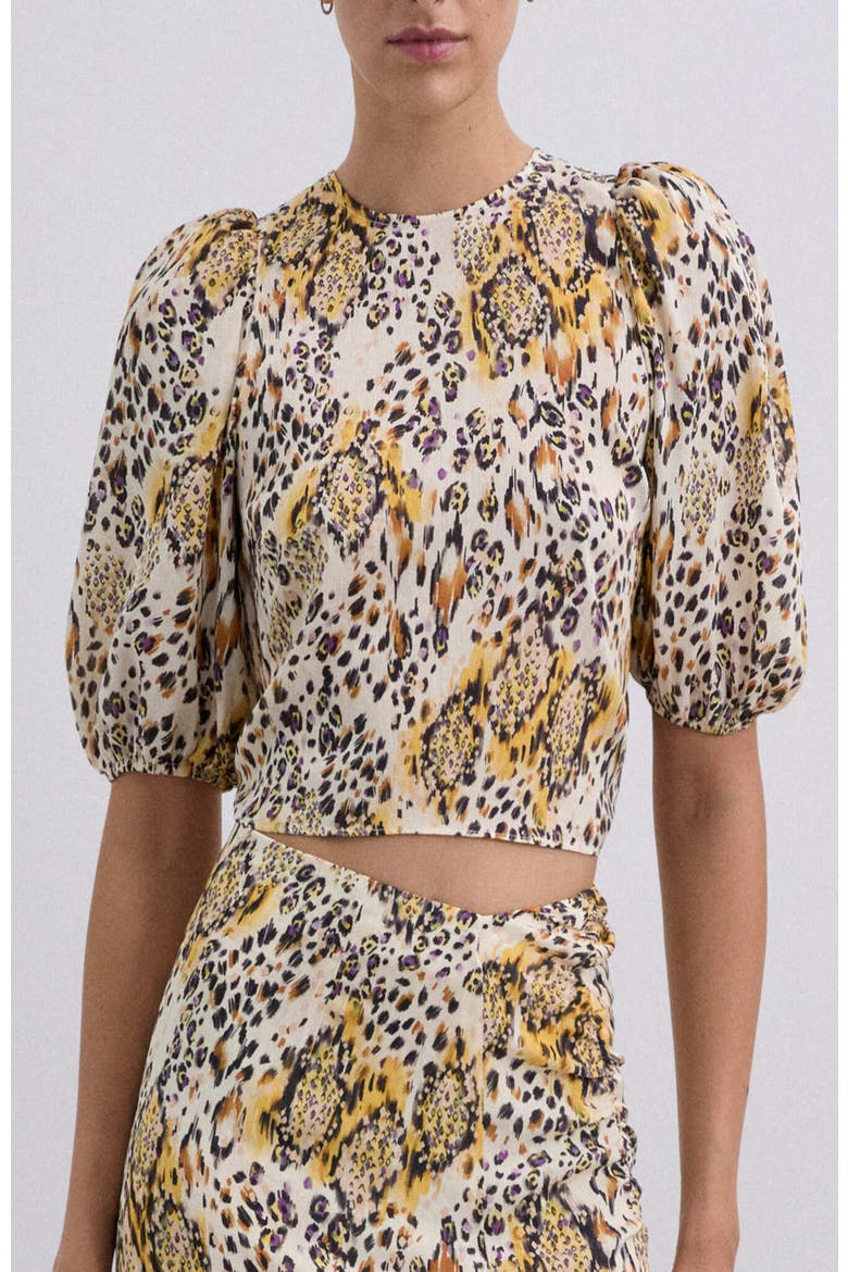 Aniyelpu Top, Main, color, Animalprint