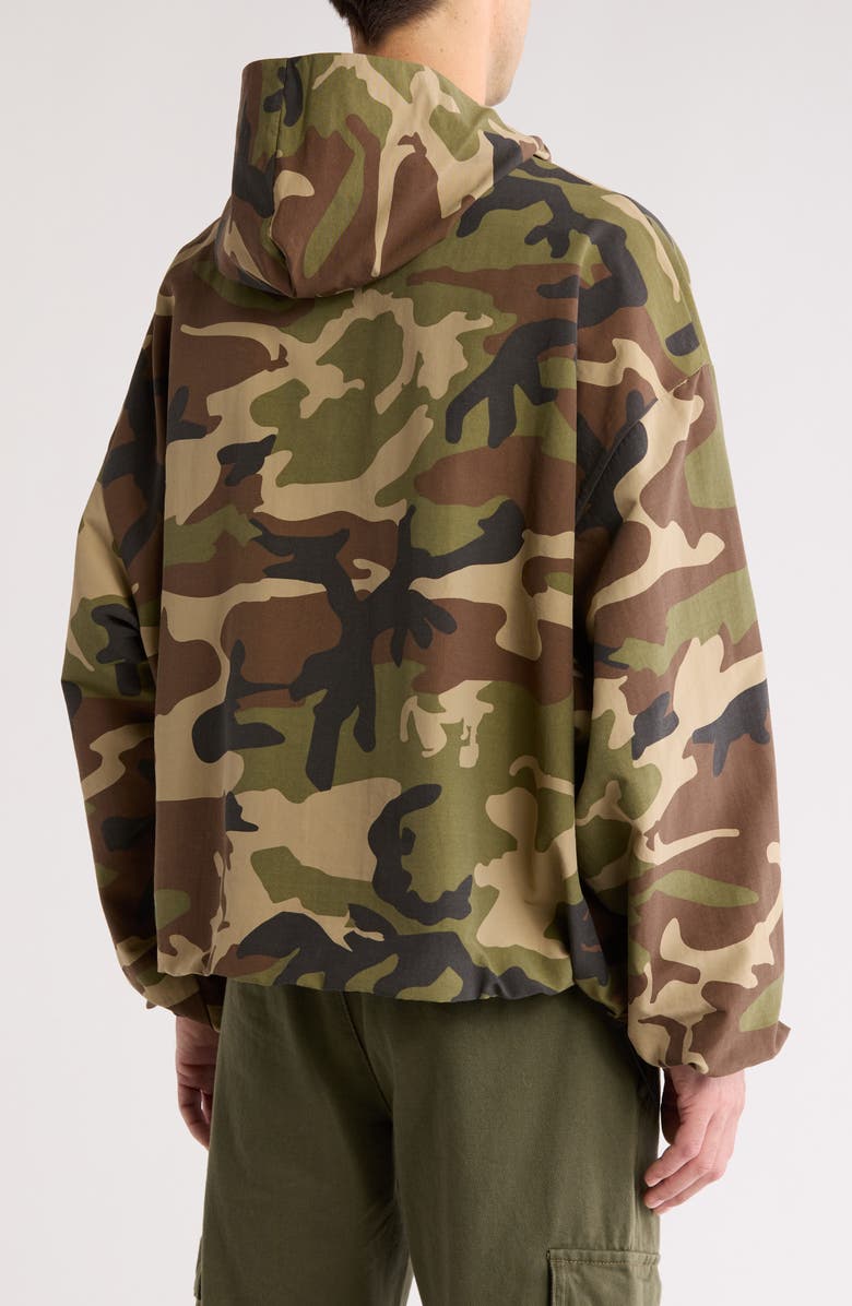 Fear of God Essentials Military Hooded Anorak, Alternate, color, 