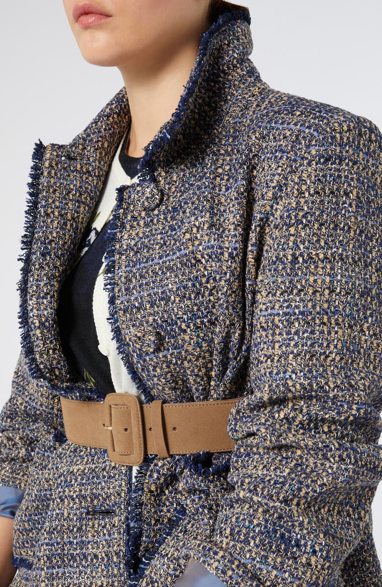 Marina Rinaldi Olmo Suede Belt, Alternate, color,