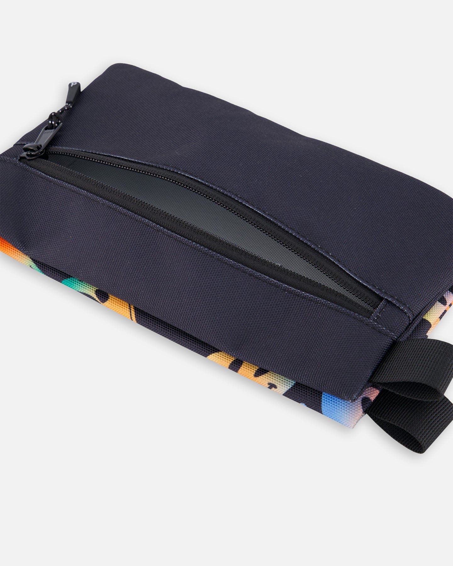 Deux par Deux Boy Double Pencil Case, Alternate, color, Smiley Face Boy