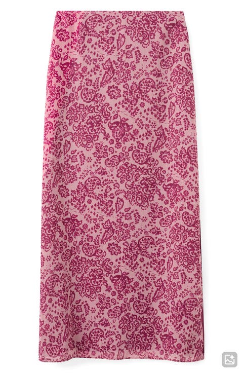 Paisley Maxi Skirt