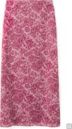 MANGO TEEN Paisley Maxi Skirt