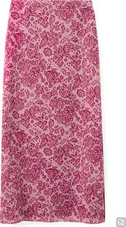 MANGO TEEN Paisley Maxi Skirt