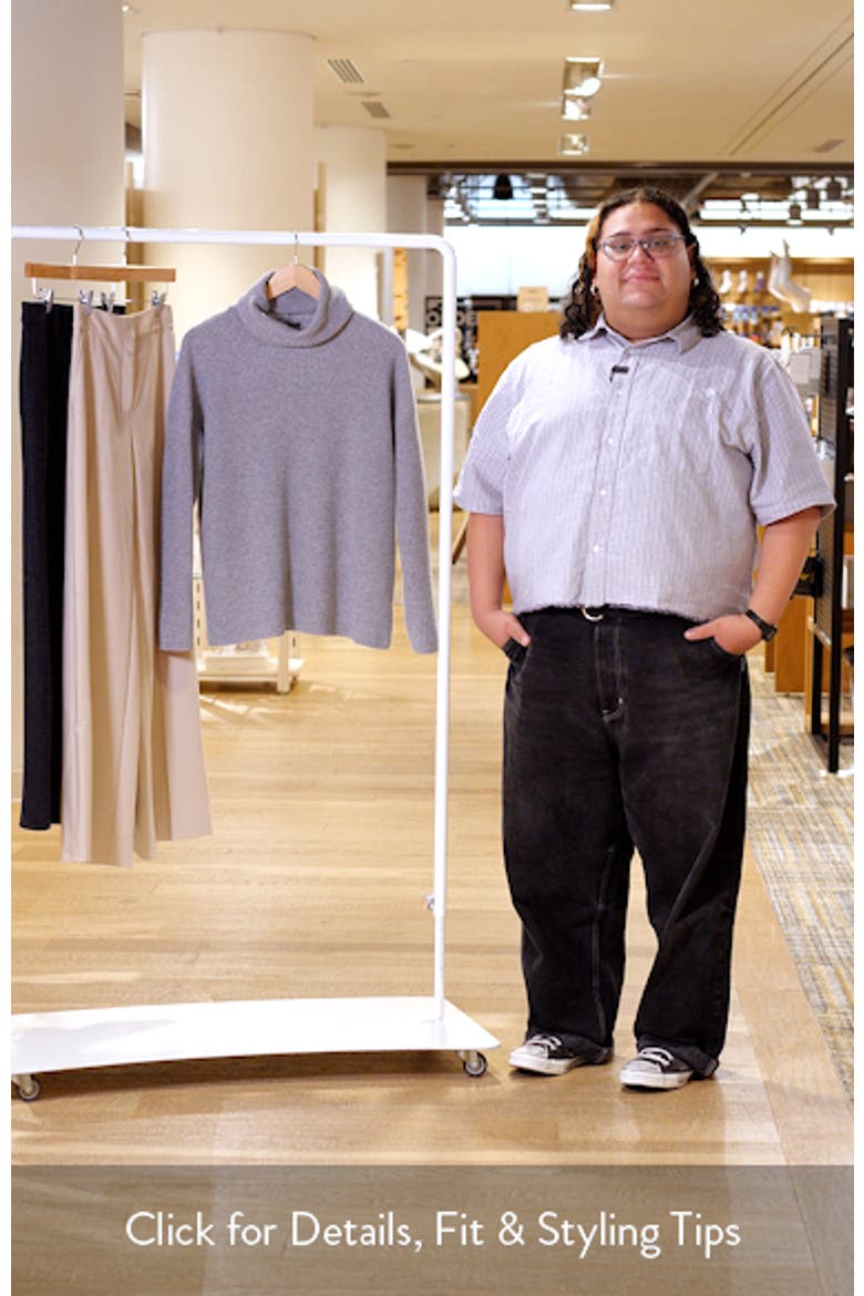 Rib Turtleneck Sweater video