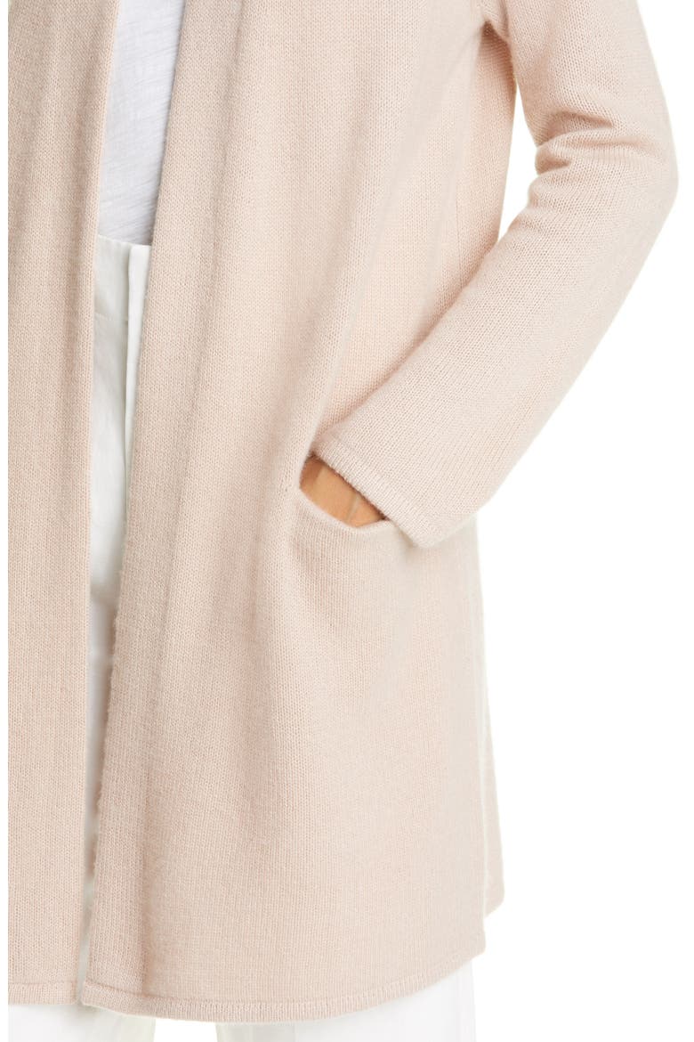 Open Front Cashmere Sweater Coat, Alternate, color, TAUPE
