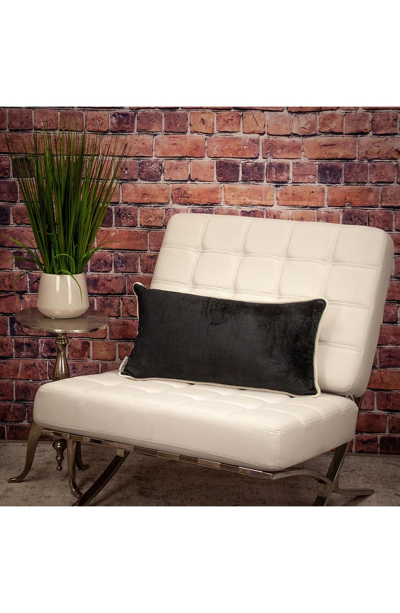 PARKLAND COLLECTION Maia Transitional White Throw Pillow, Alternate, color, White