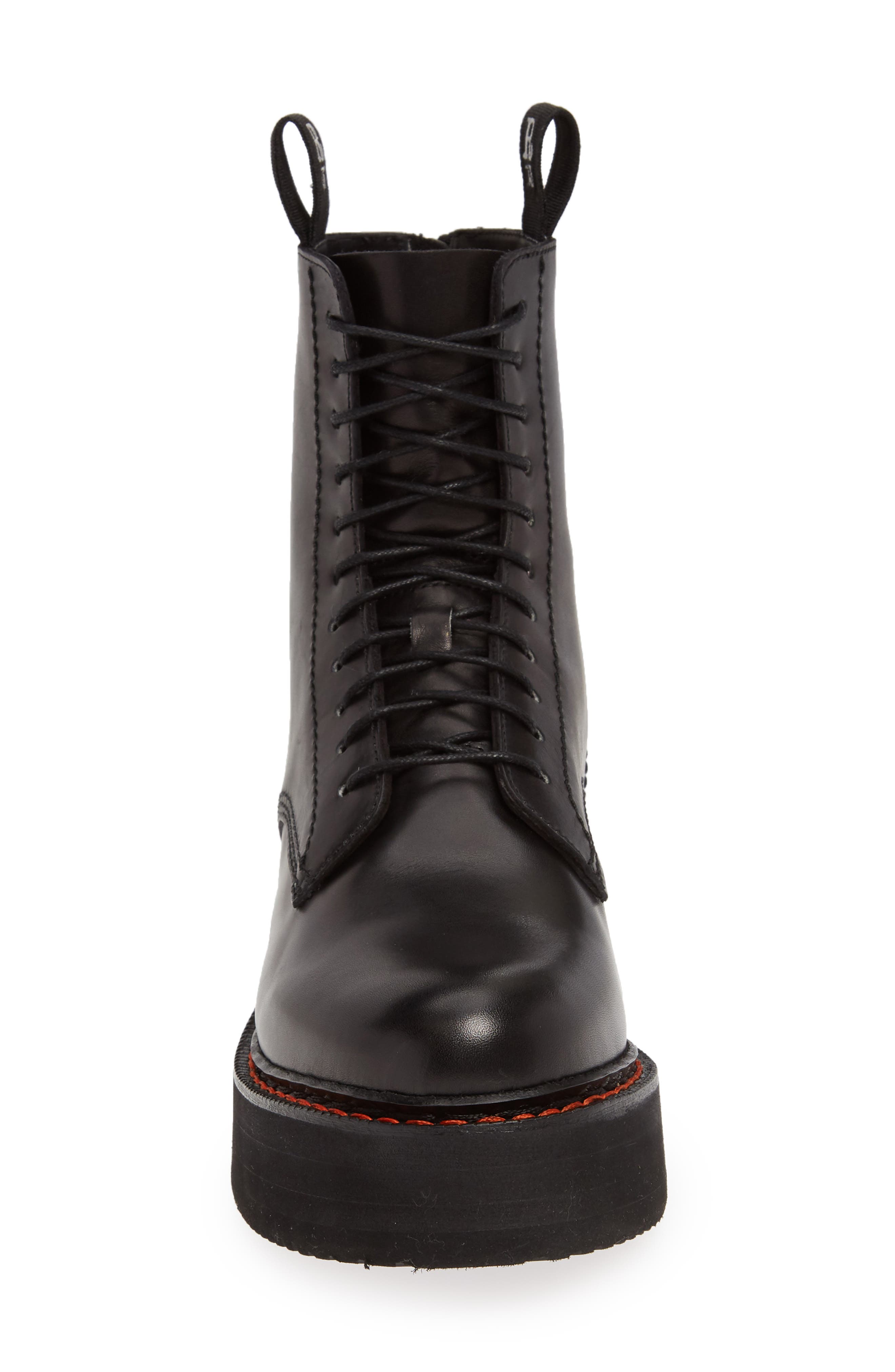 R13 Stack Platform Boot, Alternate, color, Black