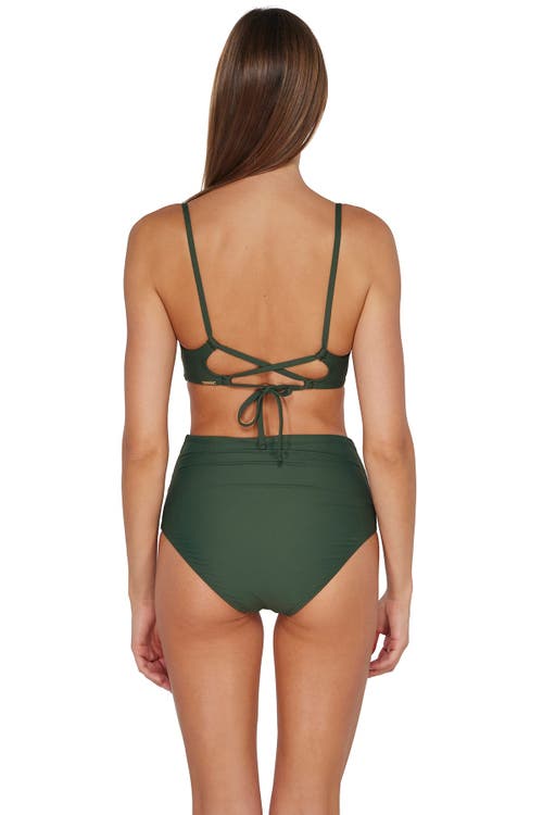 SUNSETS SUNSETS CAPRI HIGH WAIST BIKINI SWIM BOTTOMS