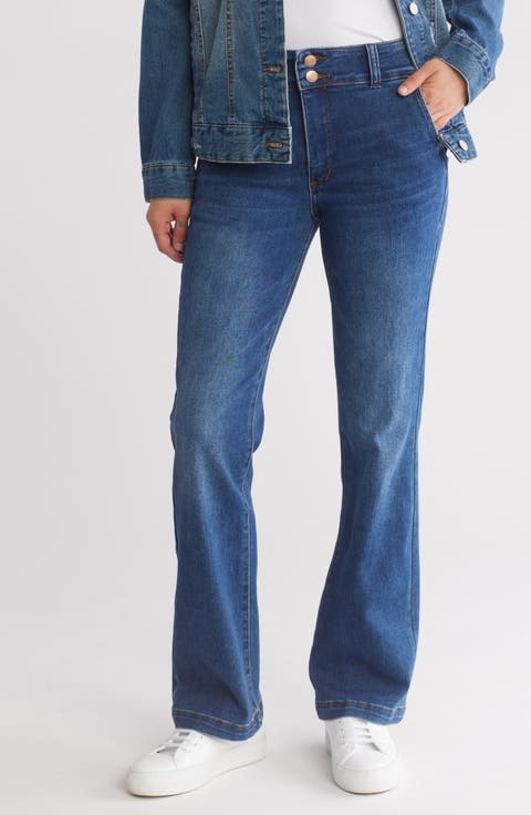 Mandy High Waist Bootcut Jeans (Angels Camp)