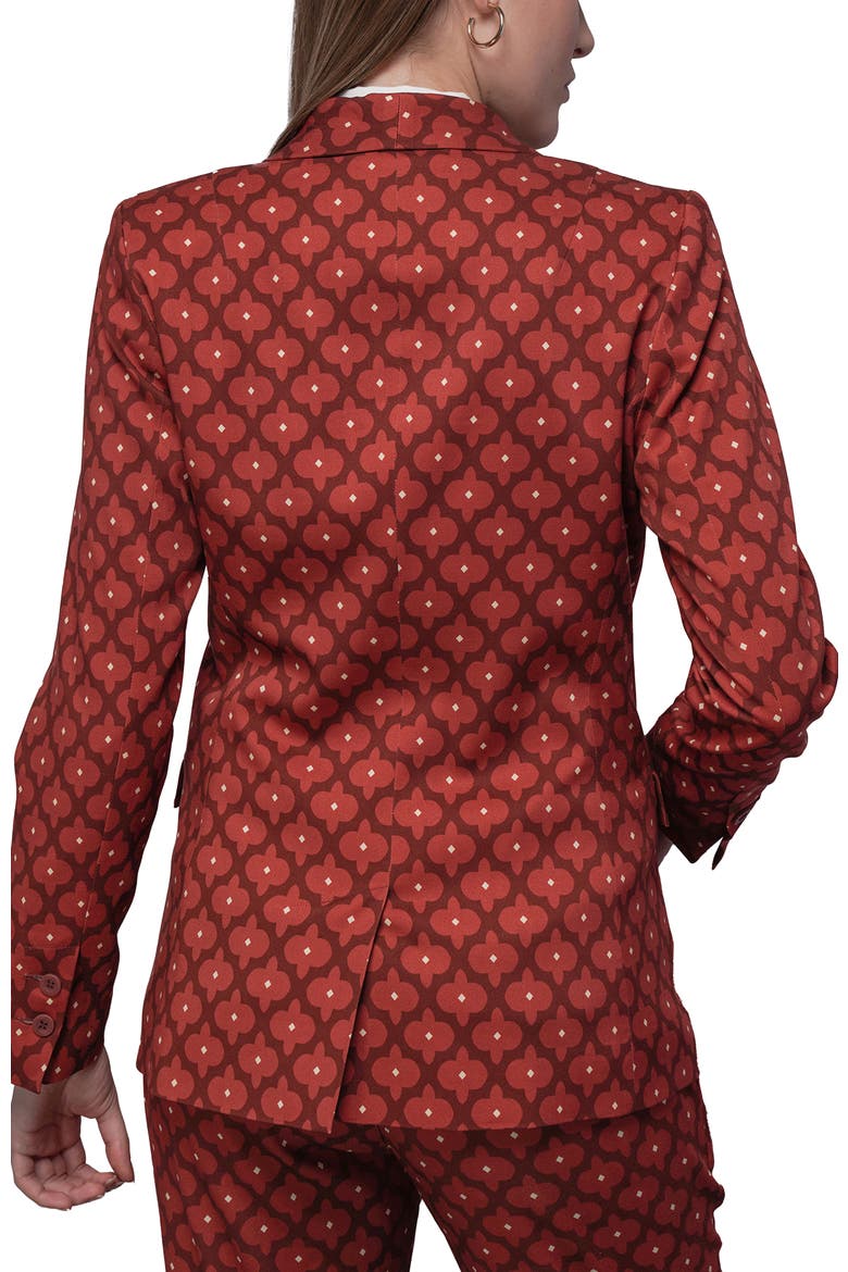 The Empower Tux Blazer, Alternate, color, MODERN FLEUR CINNAMON