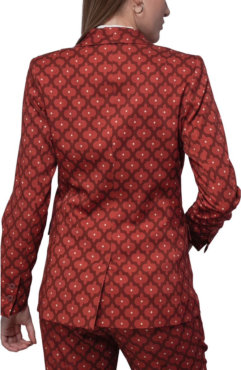 WILDFANG The Empower Tux Blazer, Alternate, color, Modern Fleur Cinnamon