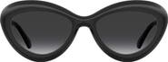 Moschino 55mm Cat Eye Sunglasses