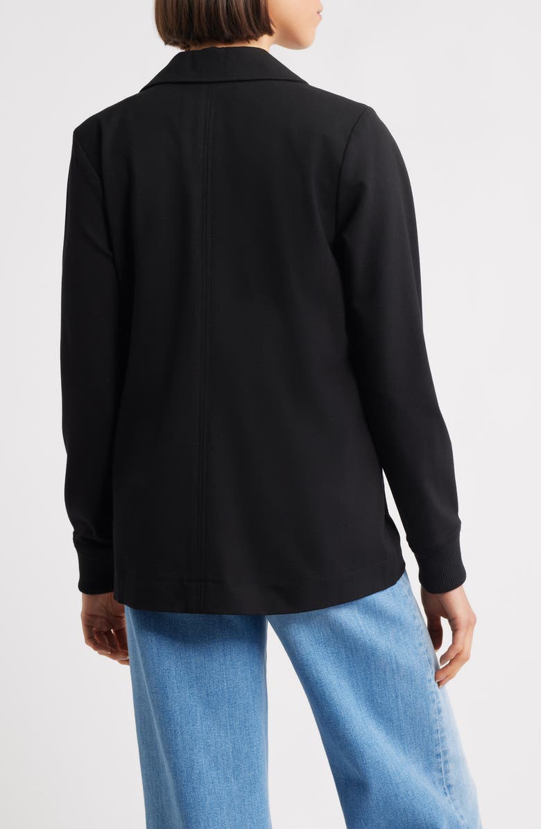 CITY BLUES Knit Blazer, Alternate, color, Black