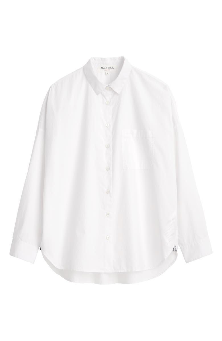 Alex Mill Paper Cotton Button-Up Shirt, Alternate, color, 