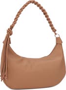Mali + Lili Emma Faux Leather Shoulder Bag