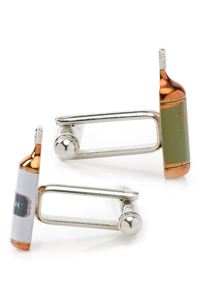 Gin & Tonic Cuff Links, Alternate, color, SILVER MULTI