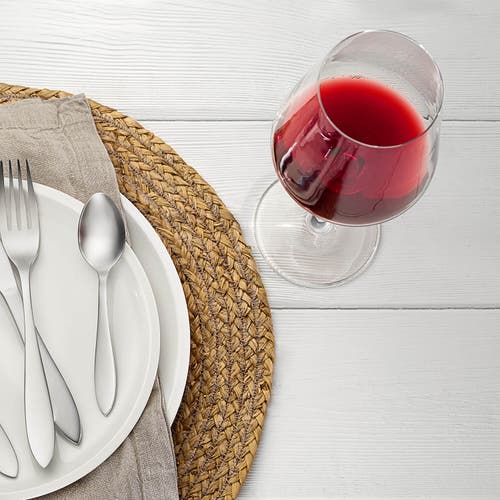 Villeroy & Boch La Divina Burgundy  Set Of 4 In Clear