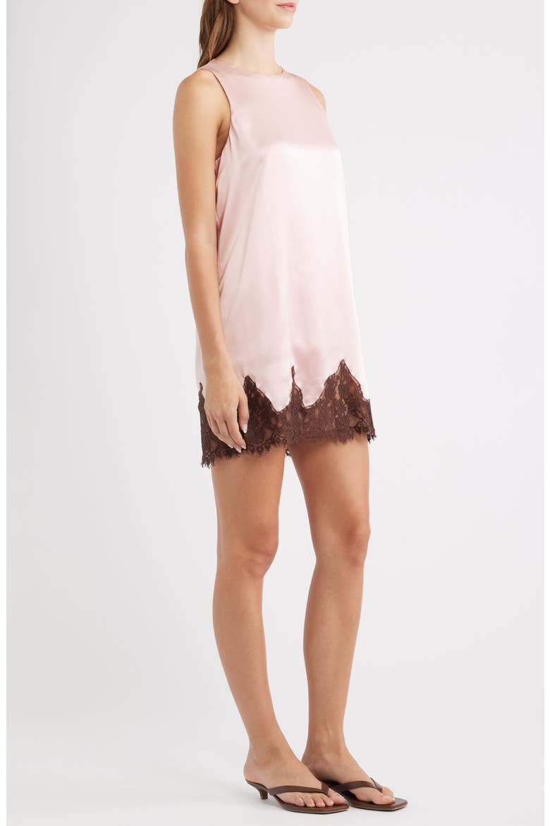 Jessalyn Sleeveless Silk Minidress, Alternate, color, LOTUS
