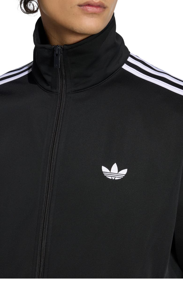 adidas Firebird Recycled Polyester Track Jacket, Alternate, color, Black