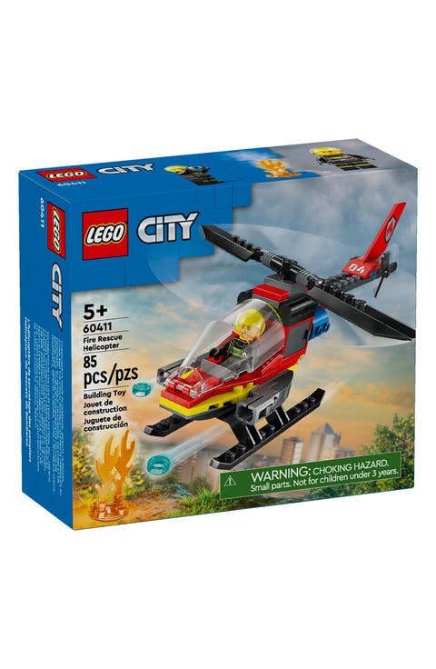 Fire Rescue Helicopter Building Set 60411