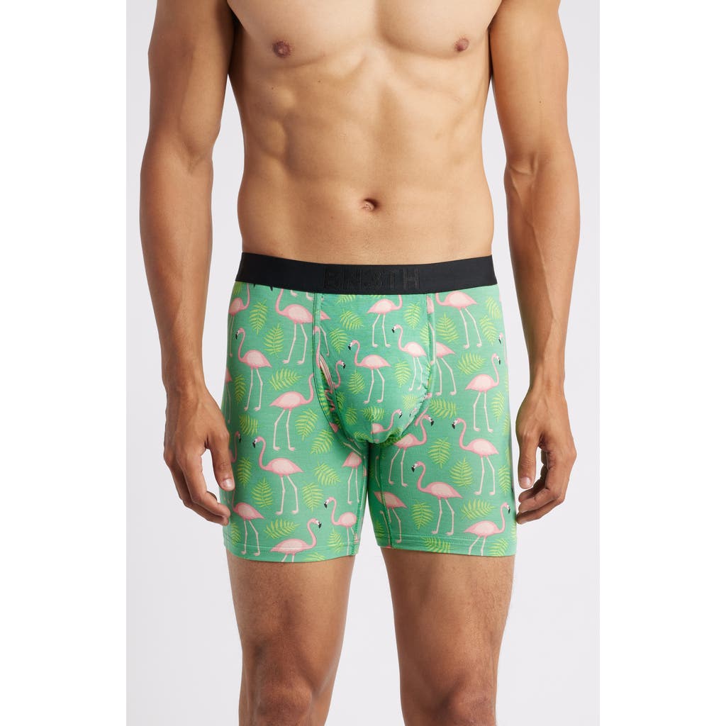 BN3TH Classic Icon Boxer Briefs in Flamingos-Spruce  product