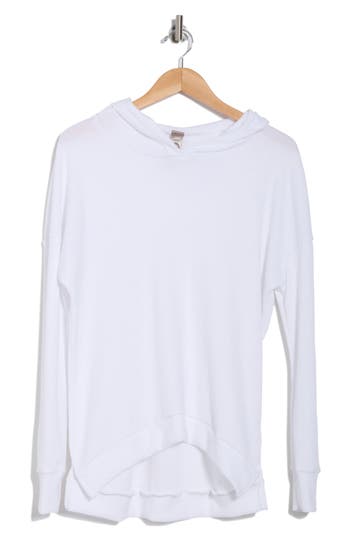 Go Couture Dolman Hoodie Sweatshirt In Ivory