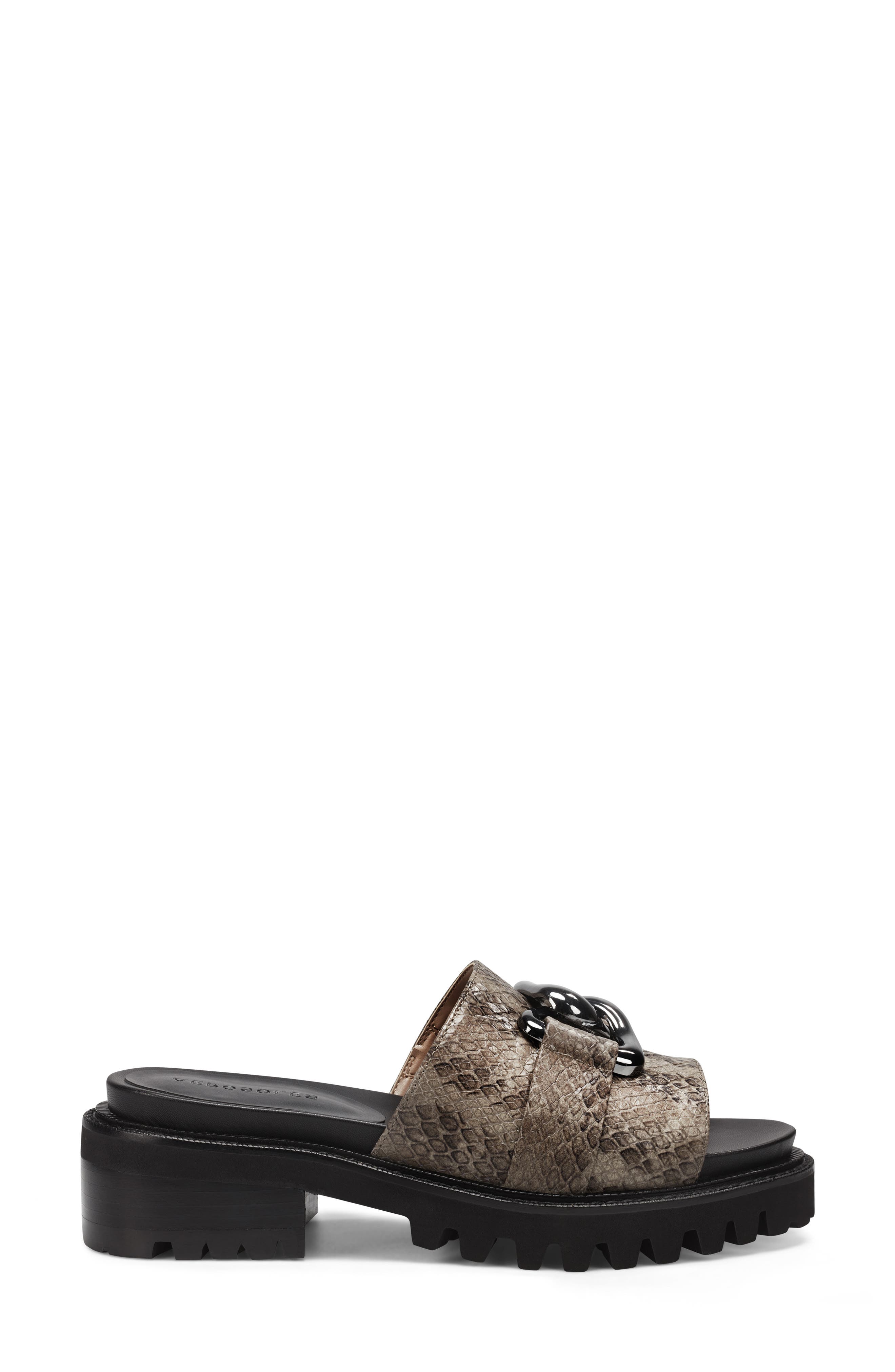 Lima Slide Sandal, Alternate, color, GREY SNAKE
