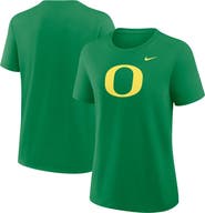 Nike Women's Nike Green Oregon Ducks Primary Logo T-Shirt