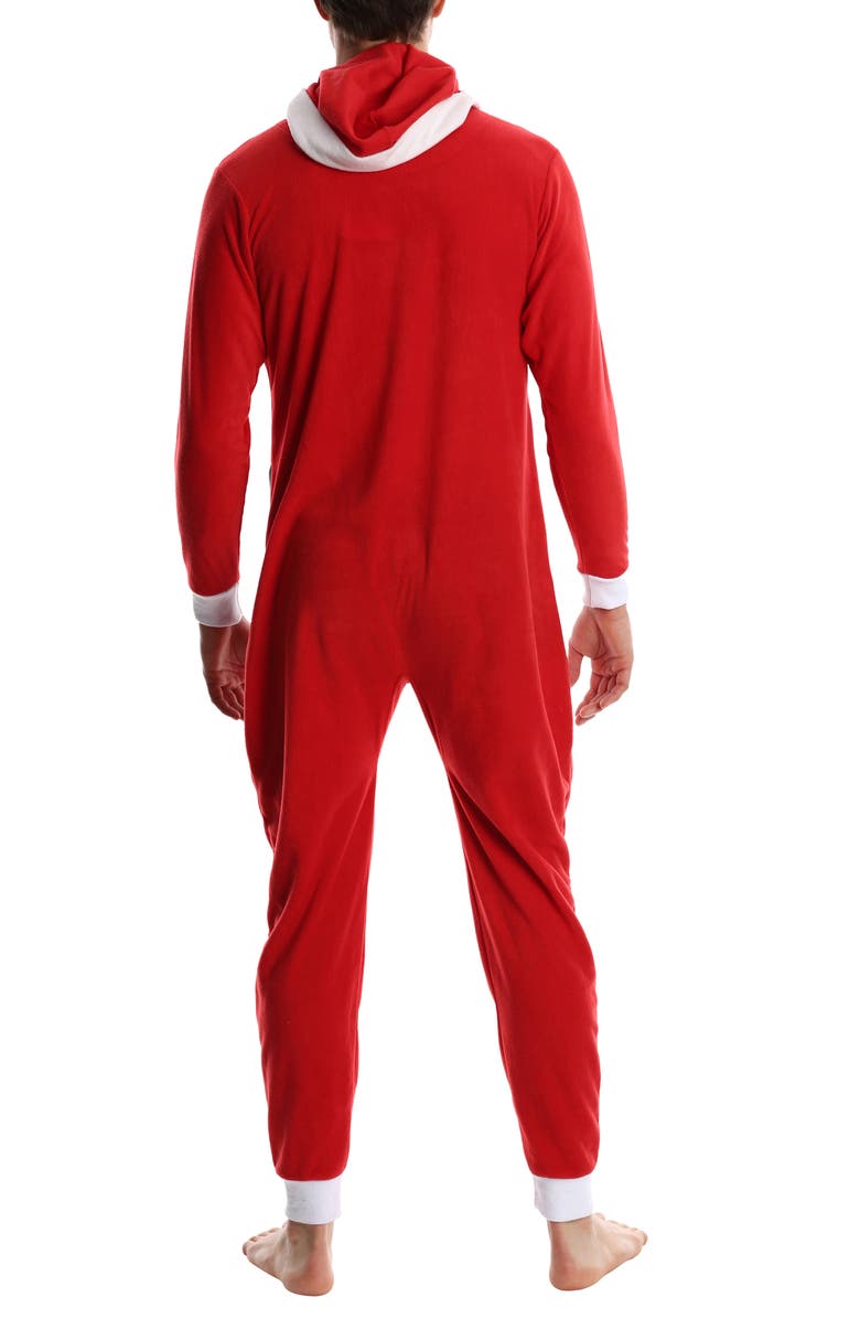 SLEEPHERO Santa Claus Novelty Fleece Onesie, Alternate, color, Santa