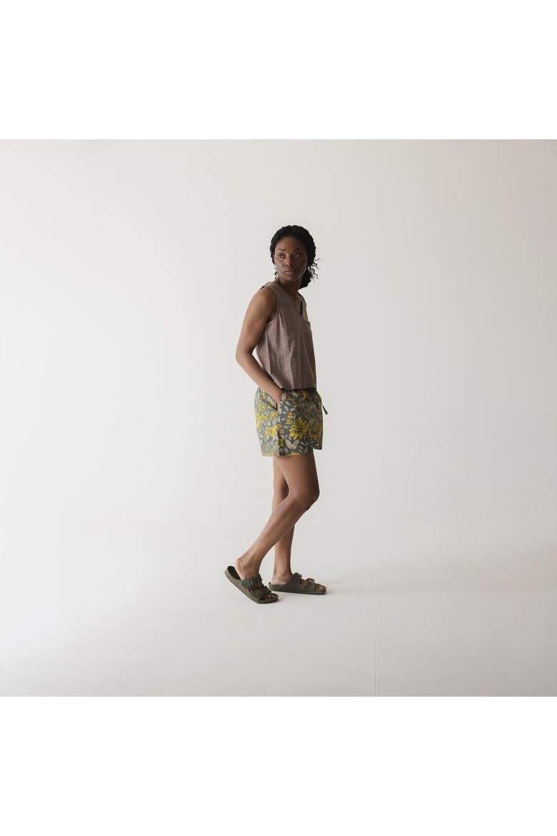 Nosara Short - Women's, Alternate, color, Floral Forest