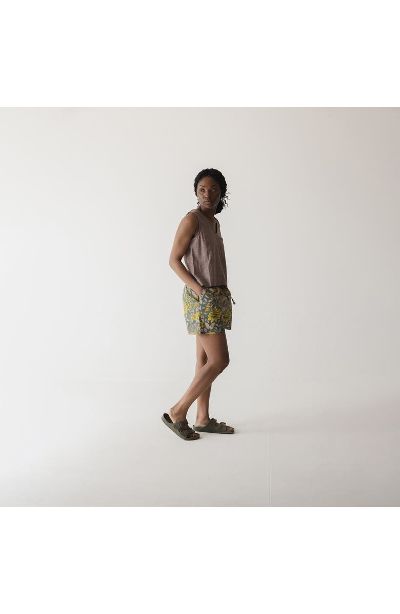 KAVU Nosara Short - Women's, Alternate, color, Floral Forest