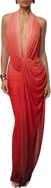 JLUXLABEL Alaina Plunge Maxi Dress