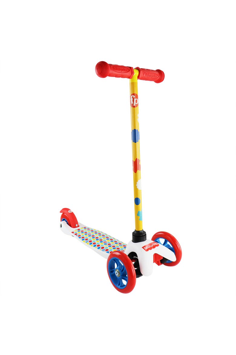 3-Wheel Tilt and Turn Scooter, Main, color, Yellow