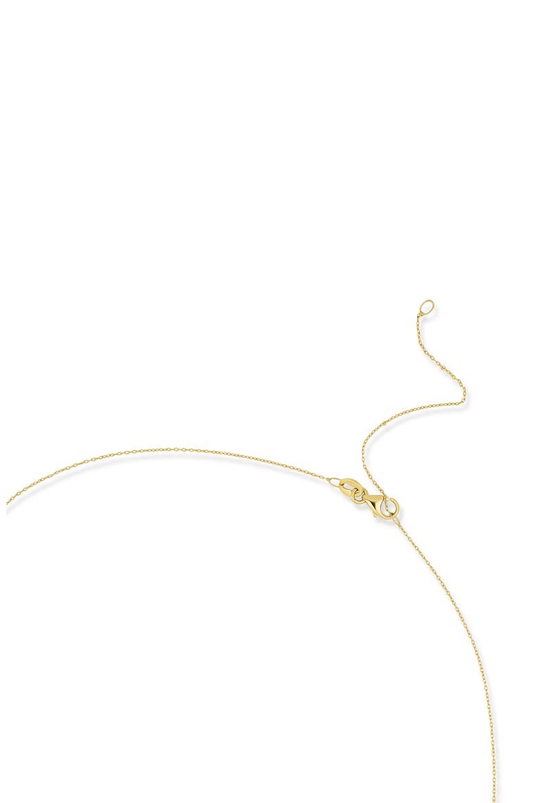 14k Gold Pendant Necklace, Alternate, color, 14KY