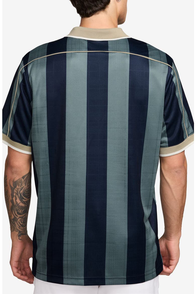 Stripe Short Sleeve Polo, Alternate, color, MINERAL SLATE/ LIMESTONE