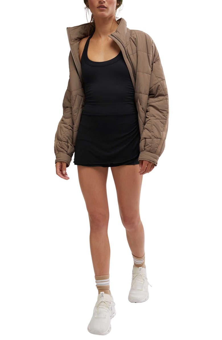 Free People Little Bit of Love Shortsie Workout Dress, Alternate, color,