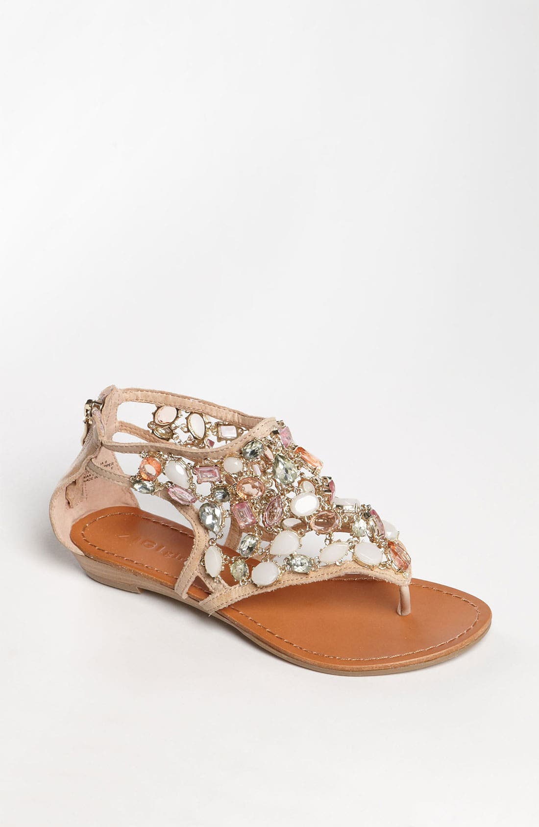 'Magnolia' Sandal, Main, color, CINNAMON LEATHER